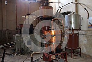 Old Singani distillery in Camargo Bolivia