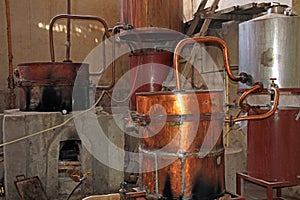 Old Singani distillery in Camargo Bolivia photo