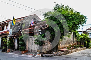 Old sinopotuguese house in Songkhla photo