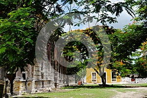 Old Sisal factory technology Mexico hacienda Ranch architecture production