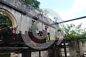 Old Sisal factory technology Mexico hacienda Ranch architecture production