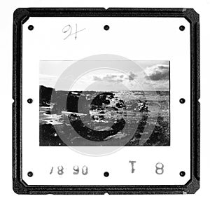 Old slide holder Monochrome