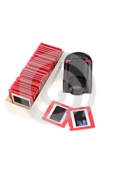 Old slides and projector