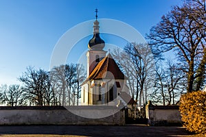 Old small church in countyside