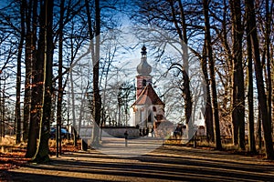 Old small church in countyside