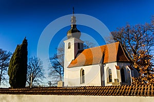 Old small church in countyside