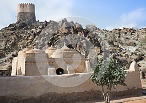 Old small mosque in Shariah Emirate