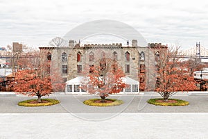 Old Smallpox Hospital on Roosevelt Island in New York City photo