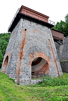 The old smelter, city Adamov, Czech Republic