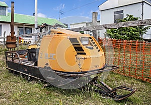 Old SnowMobile on Falkland Island