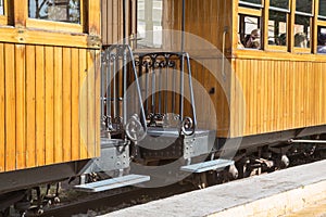 The old Soller railway in Palma Majorca