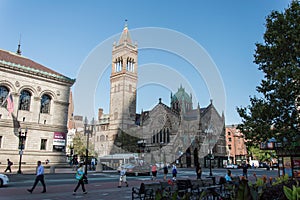 Old South Church, Copley Square, Boston.