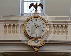 Old south meeting room clock
