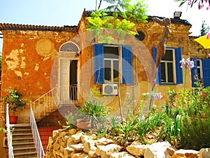 Old southern one-storeyed house in Beirut