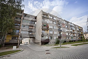 Old Soviet Block apartments