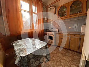 Old soviet kitchen at home
