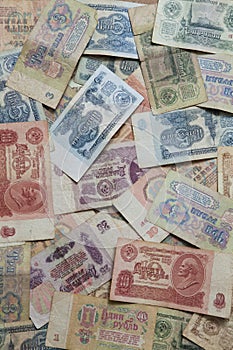 Old Soviet money