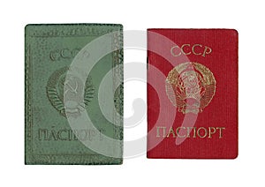 Old soviet passport