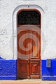 Old Spanish architecture, Arequipa, Peru.