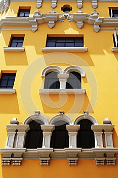 Old Spanish architecture, Arequipa, Peru.