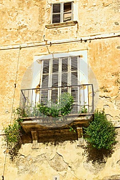 Old spanish balcony