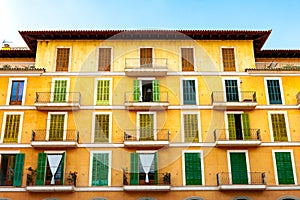 Old Spanish building in Mallorca