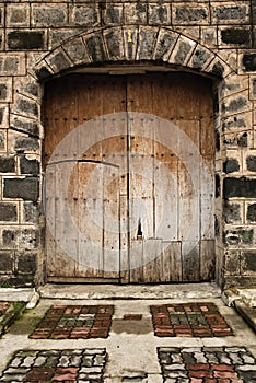 Old Spanish Era Wooden Door