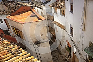 Old spanish medieval village