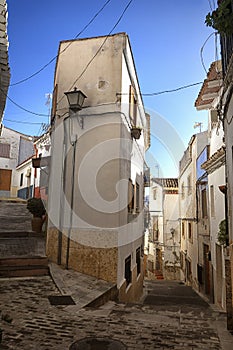 Old spanish medieval village