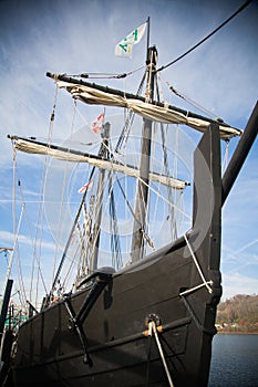 Old Spanish Sailing Ship photo