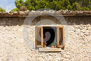 Old Spanish style window