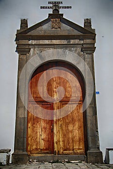 Old Spanish weathered Door at Vilaflora, Tenerife