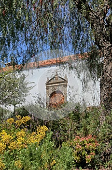 Old Spanish weathered windows at Vilaflora, Tenerife