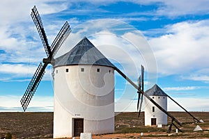 Old Spanish windmills