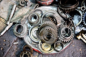 Old spare parts