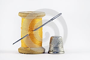 Old spool of thread