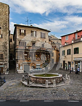 The old square in Narni