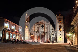 Old square, plaza vieja, in havana photo