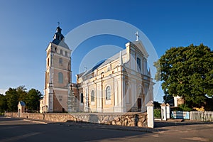 Old catholic St Nicholas Church in Svir village, Myadel district, Minsk region, Belarus