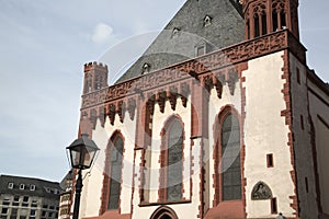 Old St Nicolas Church; Romerberg Square; Frankfurt