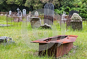 Old Stafford Cemetery near Hokitika, New Zealand