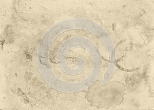 Old stained paper conceptual abstract texture background