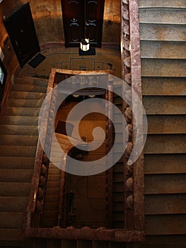 Old staircase photo