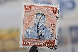 Old stamp of Thailand