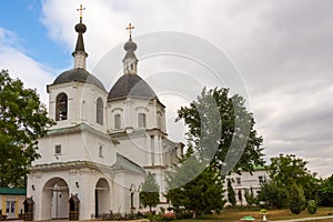 Old Starocherkassk Efremovsky monastery on summer day