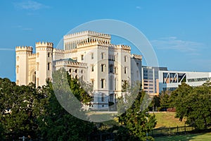 old state capitol of Louisiana in Baton Rouge