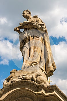 Old statue, monument in Kutna Hora