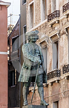 Old Statue in Venice