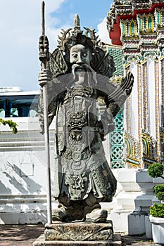 Old Statue in Wat Pho