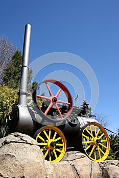 Old Steam Engine for Mining